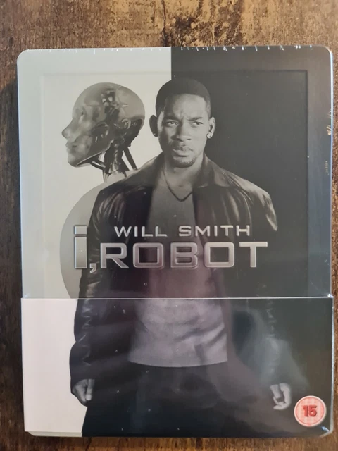 I Robot Blu-Ray Steelbook Will Smith Brand New Factory Sealed