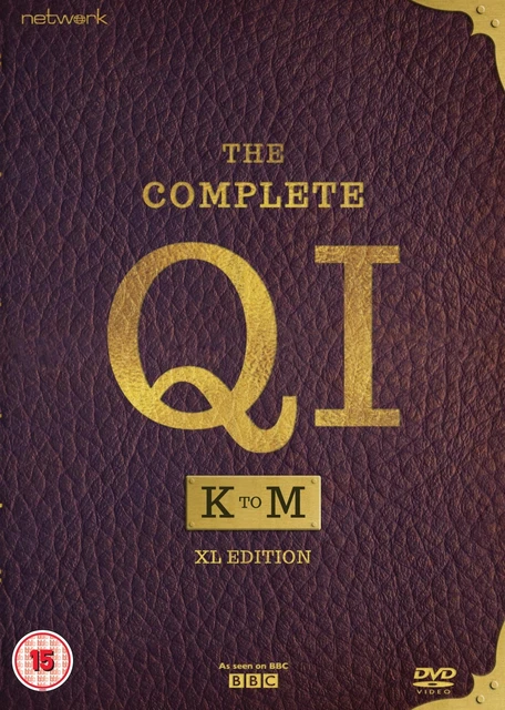 QI: K to M (DVD) Stephen Fry Alan Davies David Mitchell Noel Fielding