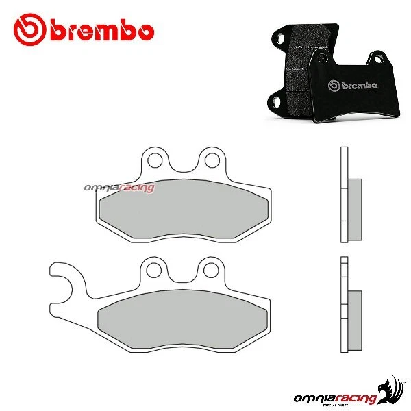 Plaquettes De Frein Arrière Brembo Pour Kymco Xciting, Downtown, People GT - Qualité Premium