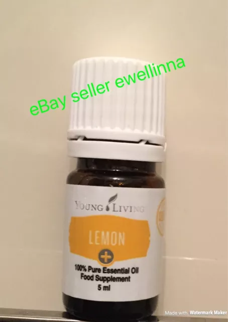 ***Young Living Essential oil*** Lemon + 5 ml, 100% pure Food Supplement New