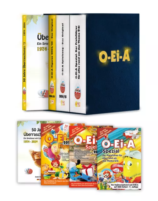 *NEU* Das O-Ei-A 3er Bundle 2024/25 + Buch "50 Jahre Ü-Ei" JUBILÄUMSAUSGABE *NEU