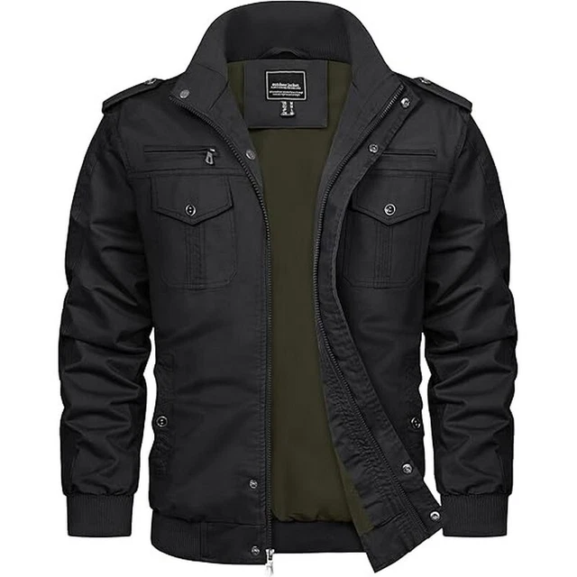 Veste Hollington Paris En Sergé De Coton - Col Charpentier, Taille L, Bleu, Occasion Très Bon état