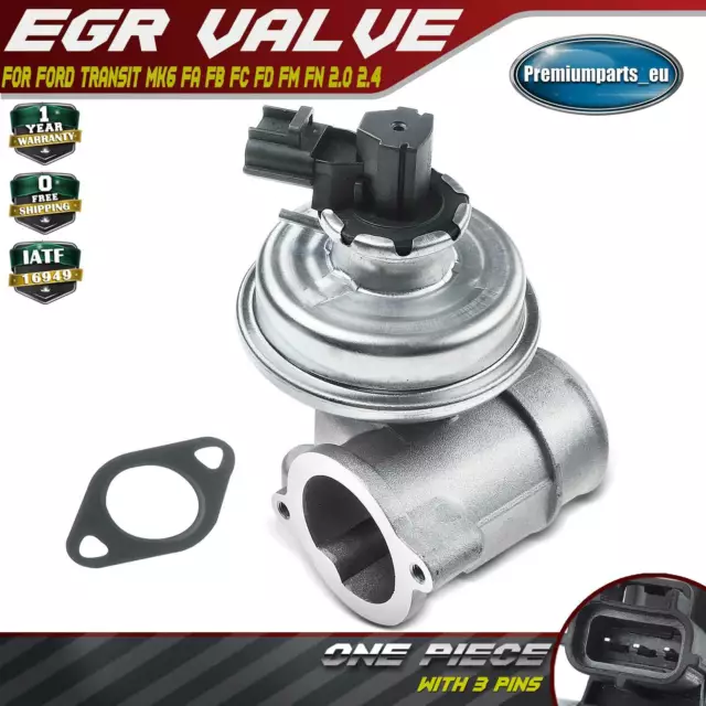 EGR Valve for Ford Transit MK6 FA FB FC FD FM FN 2.0 2.4 3C1Q9D475AA  1417557