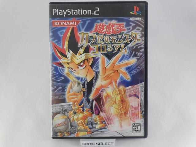 YU-GI-OH! CAPSULE MONSTER COLISEUM no disc SONY PS2 PLAYSTATION 2 JAP ORIGINALE