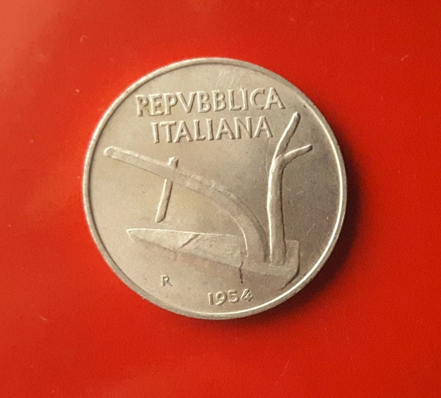 10 Lire 1954 In Ottima Conservazione Come Da Foto [U518]