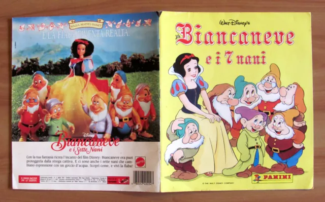 ALBUM Figurine - BIANCANEVE E I 7 NANI - Ed. Panini, 1994 - Con 120 Figurine*