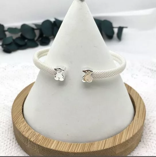 Tous silver mesh bracelet sale