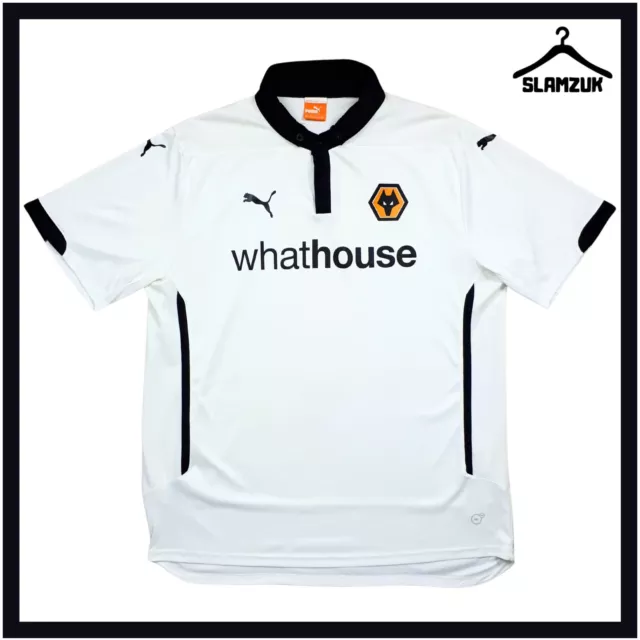 Wolverhampton Wanderers Football Shirt XXL 2XL Away Wolves Jersey 2014 2015 L10