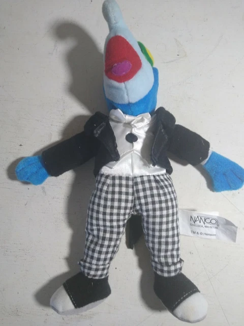 14” GONZO The Muppets Plush Doll Henson Nanco Chili Pepper Tie Vest Pant Vintage