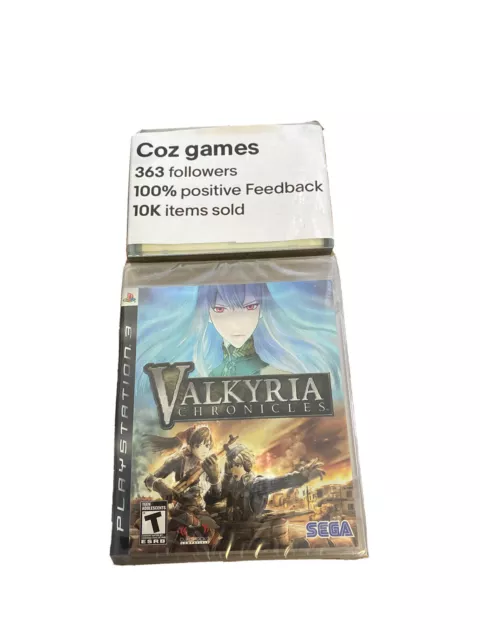 Valkyria Chronicles For The Ps3 Brand New And Sealed USA Version Sega Strategy