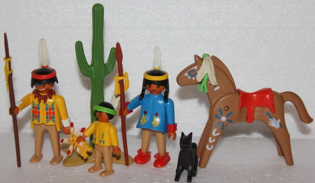 PLAYMOBIL ACW INDIOS 3396 Norteños Sureños Oeste EUR 16,32