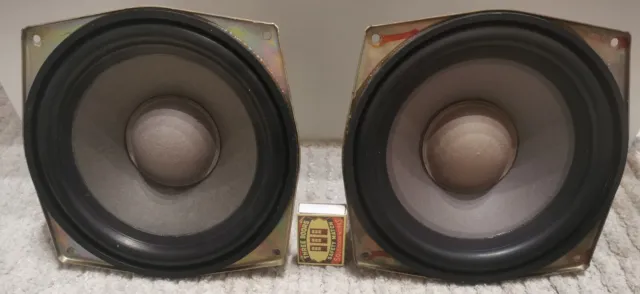 Pair RFT L2921 vintage Woofer SPEAKERS 20cm 8" 1980' big magnet, Vermona