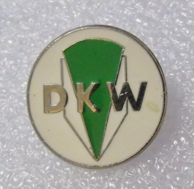 DKW GERMAN MOTORCYCLES - Vintage Enamel Lapel Badges - Biker / Bikes / Racer