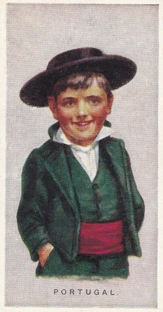 Imperial Tobacco Canada Itc Children Of All Nations Card #37 - Portugal