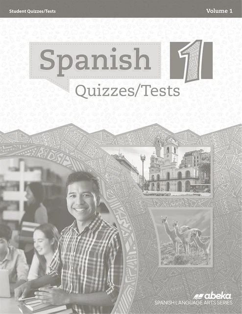 ABEKA SPANISH 1 Quizzes Tests Volume 1 9 00 PicClick Abeka spanish 1 quizzes tests volume 1 9 00 picclick