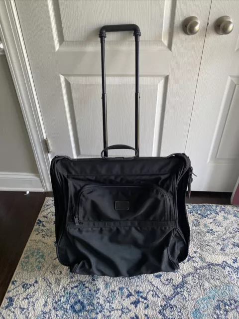 Tumi Alpha two Wheeled 20"x24"x9" Garment Bag Rolling Suitcase Ballistic Luggage