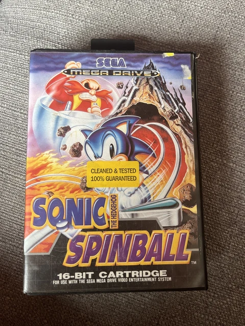 Sega Mega Drive Spiel - Sonic the Hedgehog Spinball (OVP) (D'occasion Sega Mega Drive Spiel - Sonic the Hedgehog Spinball (OVP) (D'occasion