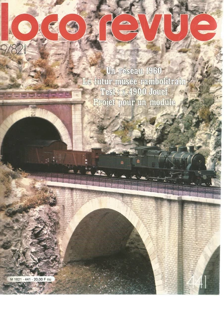 Revue Loco N°488 - Musée De Mulhouse, Micheline XM1000 Et Locomotive 141R - Occasion