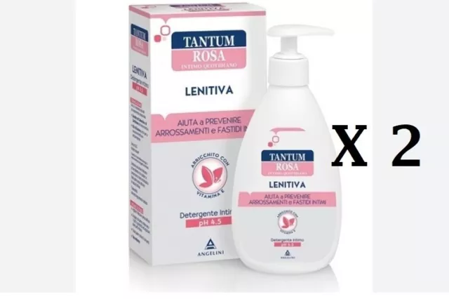 Tantum Rosa Lenitiva Detergente Intimo Ph 4.5  2 CONFEZIONI
