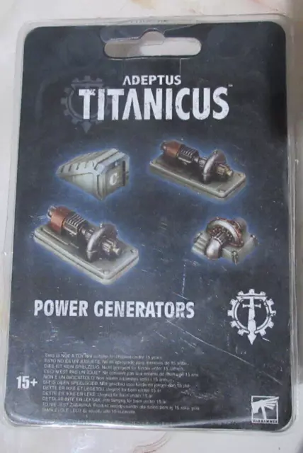 Warhammer 40k Power Generators Adeptus Titanicus Legions Imperialis Forge World