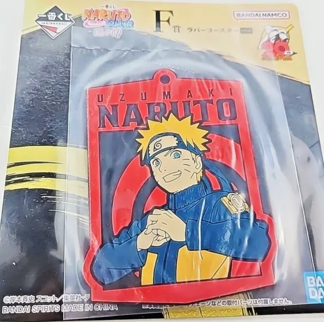 Naruto Shippuden Uzumaki Rubber Coaster Bandai Ichiban Kuji Anime From Japan