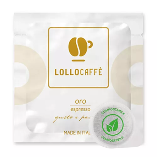 150 Cialde In Carta Lollo Caffè Miscela Oro