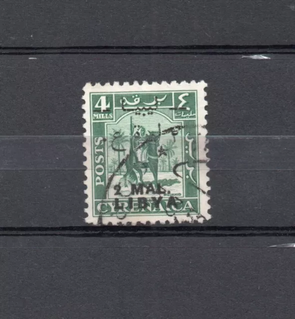 Cyrenaica 1951 Libya  overprint 1950 2 mal used