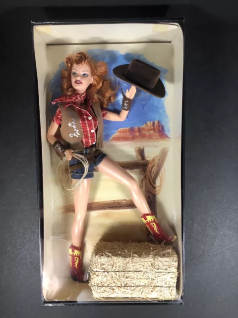 BARBIE GOLD LABEL Pin-Up Girls Collection Way Out West Barbie Doll 
