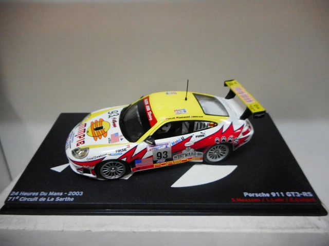 PORSCHE 911 GT3 Rs 24 H Le Mans 2003 1:43 Altaya Ixo EUR 8,40 - PicClick FR