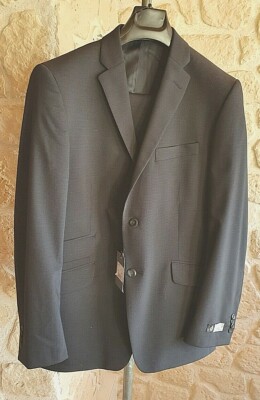 Costume Bleu De Chine Anticher "PREMIUM" Couleur Bleu Indigo Fixé 