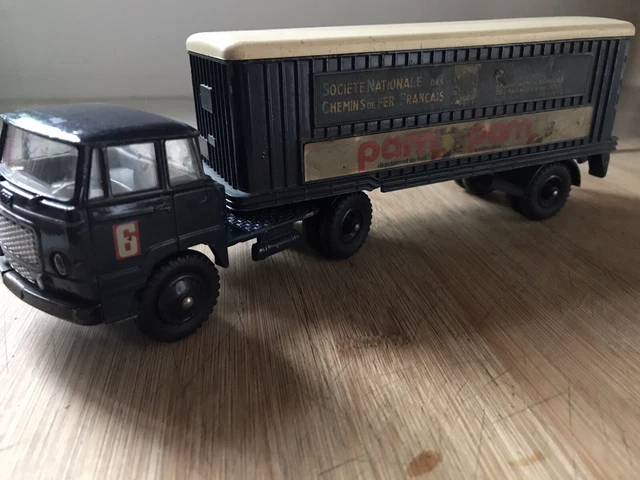 Dinky Supertoys 936 - Châssis Leyland 8 Roues 1:43 (Pièce Incomplète Pour Collection)