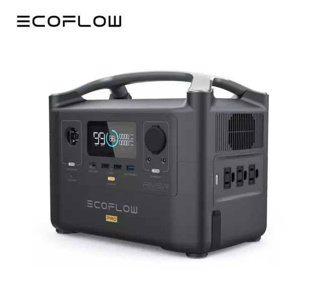 EcoFlow RIVER Pro Power Station 720Wh Generator for Outdoor, Camping, RV