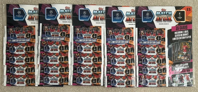 Pacchetto blister Topps Match Attax 2020/21 x5
