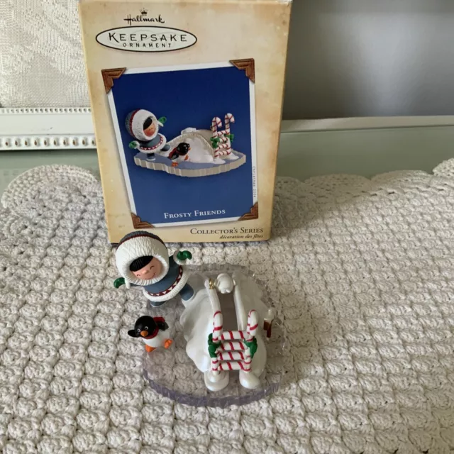 Hallmark Frosty Friends Christmas Collector’s series Keepsake Ornament