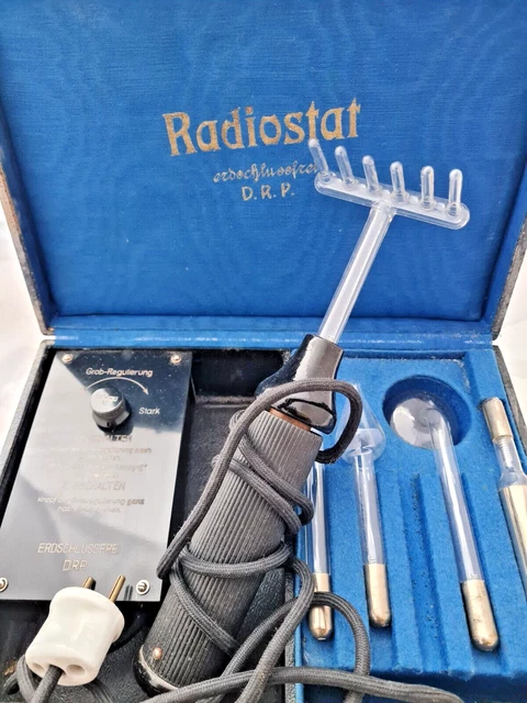 RADIOSTAT Hochfrequenz Strahlenapparat defekt Heilapparat Reizstrom Therapie 2
