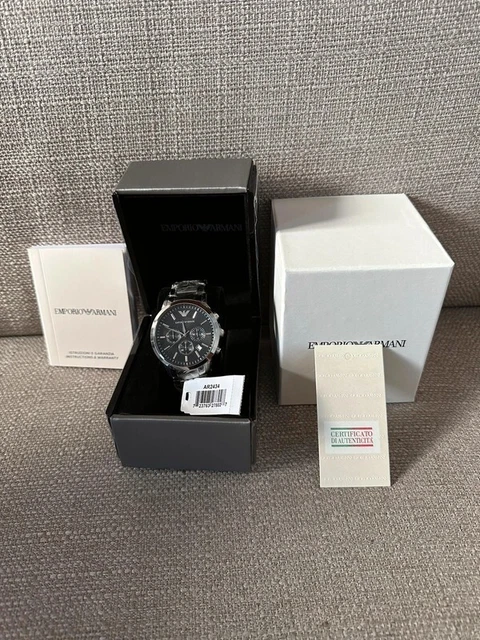 MONTRE HOMME EMPORIO ARMANI AR2434 Chrono Date EUR 94 90 PicClick FR