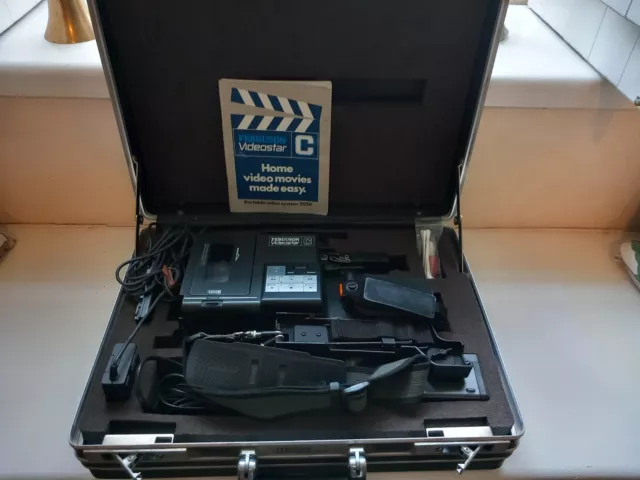Ferguson Videostar 3V50 VHS-C Vintage Video Camera