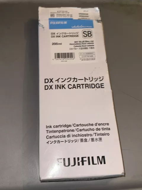 FujiFilm Vividia D-Photo DX Ink Cartridge Sky Blue 200ml C13T781500 BB 05/2023