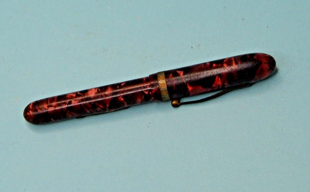 Vintage fountain pen Congress mottled purple Super Point nib