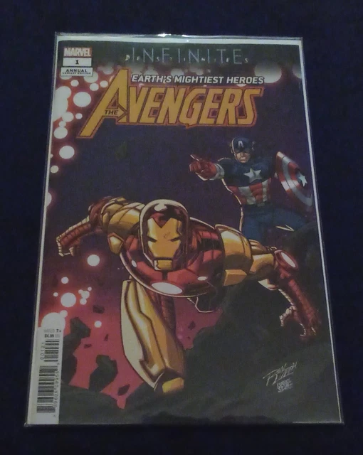  Avengers Annual #1b, 2021 Marvel Comics Ron Lim Variant Cover, NM Key 