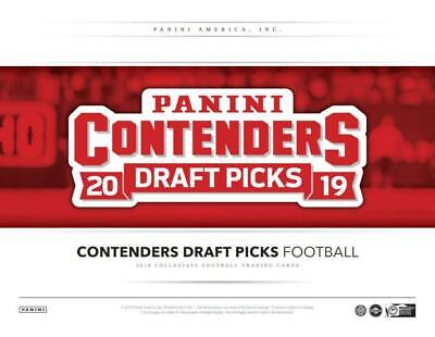 2019 Panini Contenders Draft Football Cards (Base and Inserts) Pick From List
