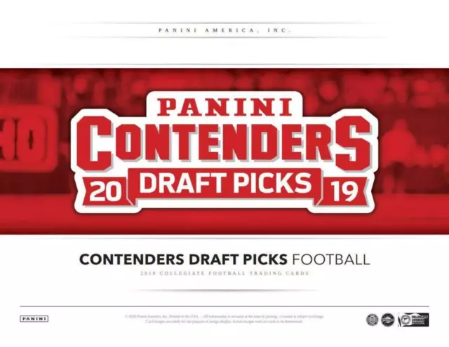 2019 Panini Contenders Draft Football Cards (Base and Inserts) Pick From List