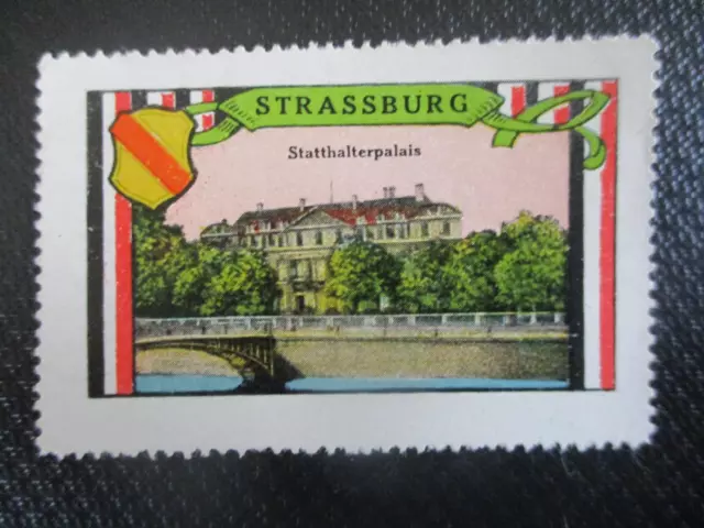 (11621) Reklamemarke - Strassburg - Statthalterpalais