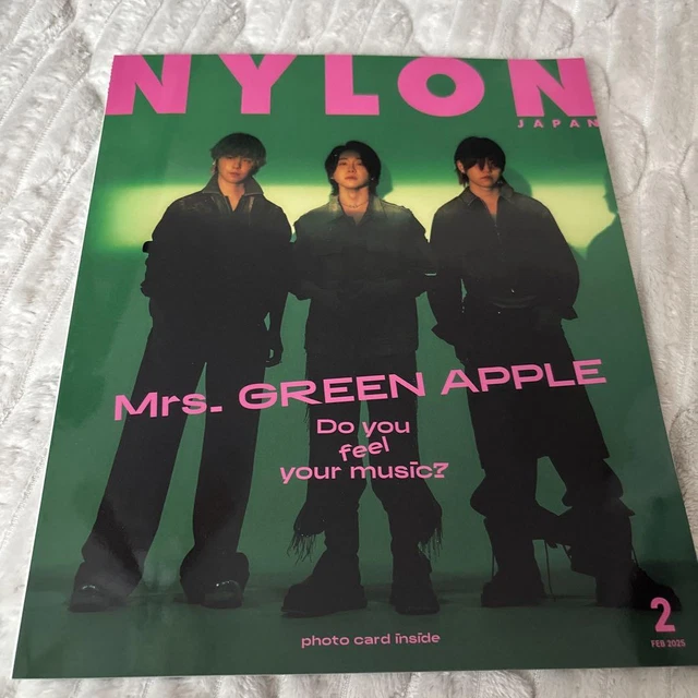 NYLON JAPAN 2025 February Mrs Mrs. Green Apple £25.23 - PicClick UK