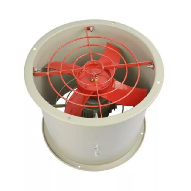 300mm Explosion-proof Axial Flow Fan Mesh Metal Protective Net Low Noise 1450RPM