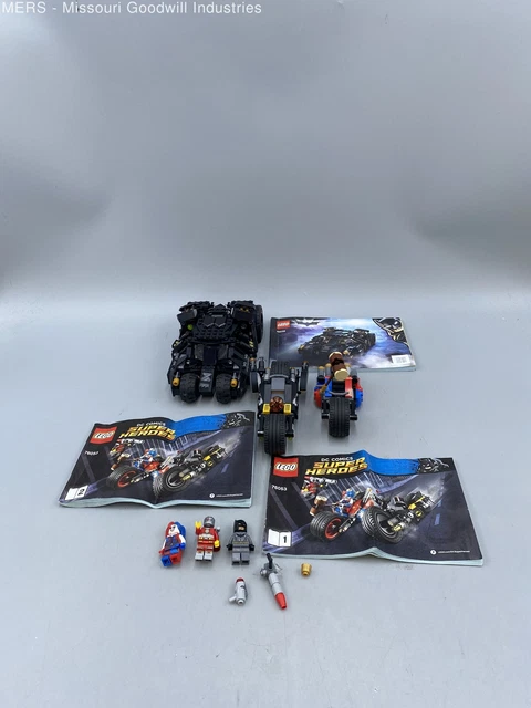 2 Super Heroes 76053 (1) and (2); The Dark Knight 76239 LEGO Sets - Pre-Built