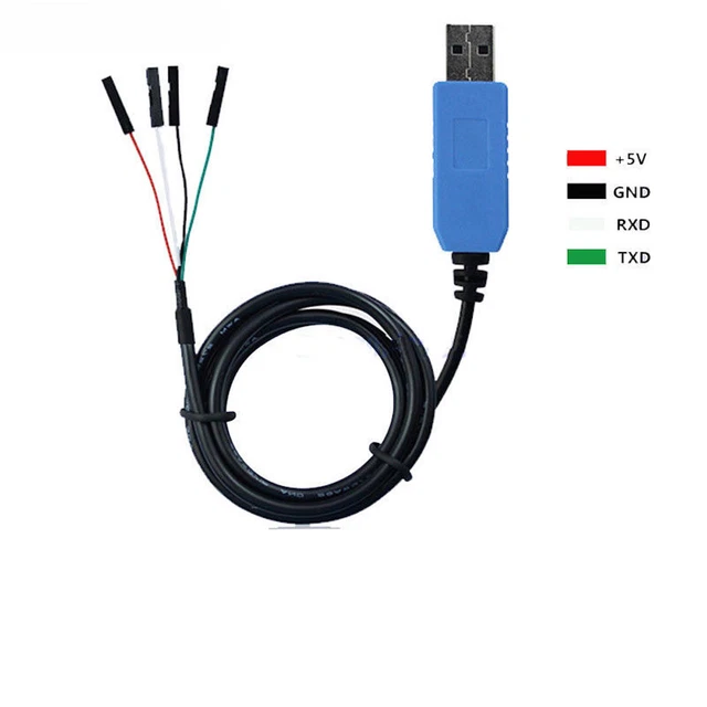 Câble Convertisseur USB Vers TTL Série PL2303TA - Pour Arduino, Raspberry Pi, Tests électroniques - Compatible Win XP à 8.1 - 13