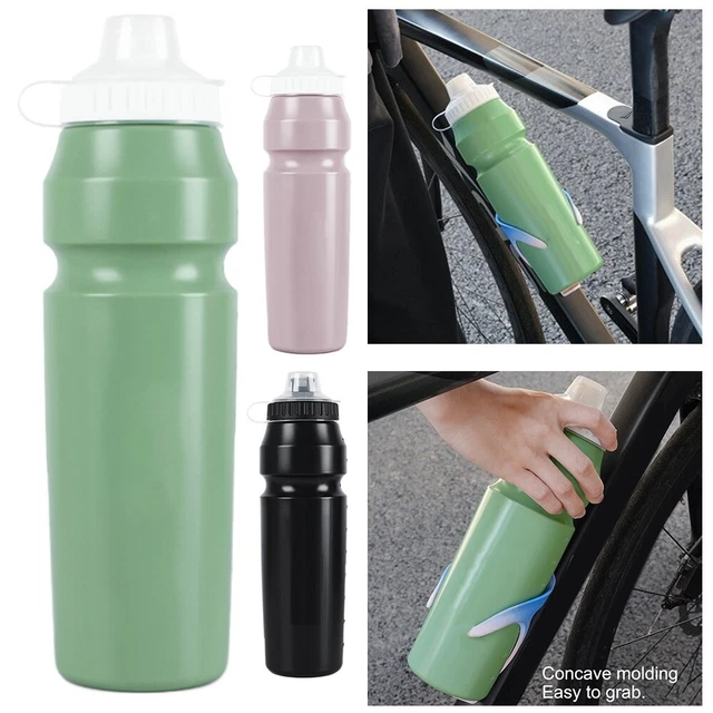 Bouteille D'eau Vélo 750 Ml Avec Support - Légère Et Durable En Aluminium