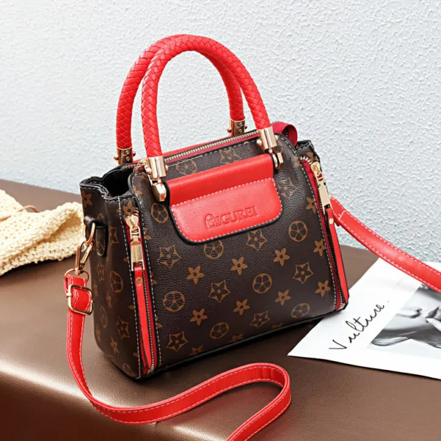 Fashion Handbags Women Shoulder Message Bags Party Totes Clutches Bag Red Strap