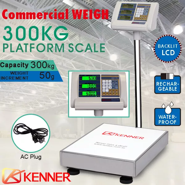 300kg Electronic Digital Platform Scale Shop Postal Scales Weight